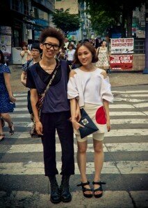 Street style in Sinsa