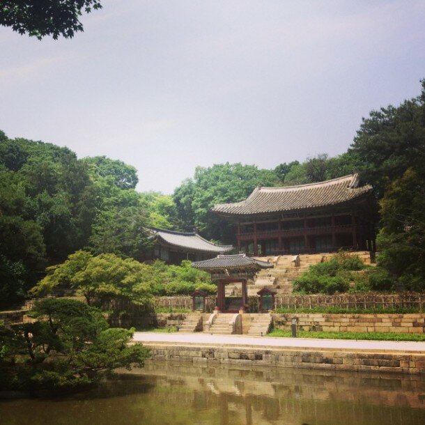 A hanok at the Changdeokgung secret garden